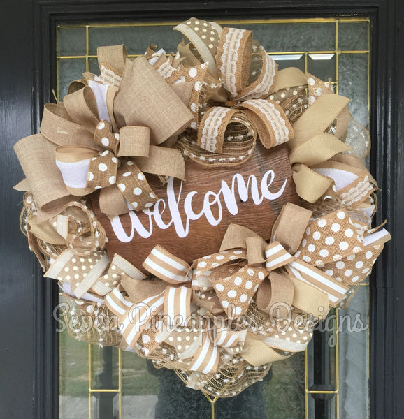 Everyday Welcome Wreath